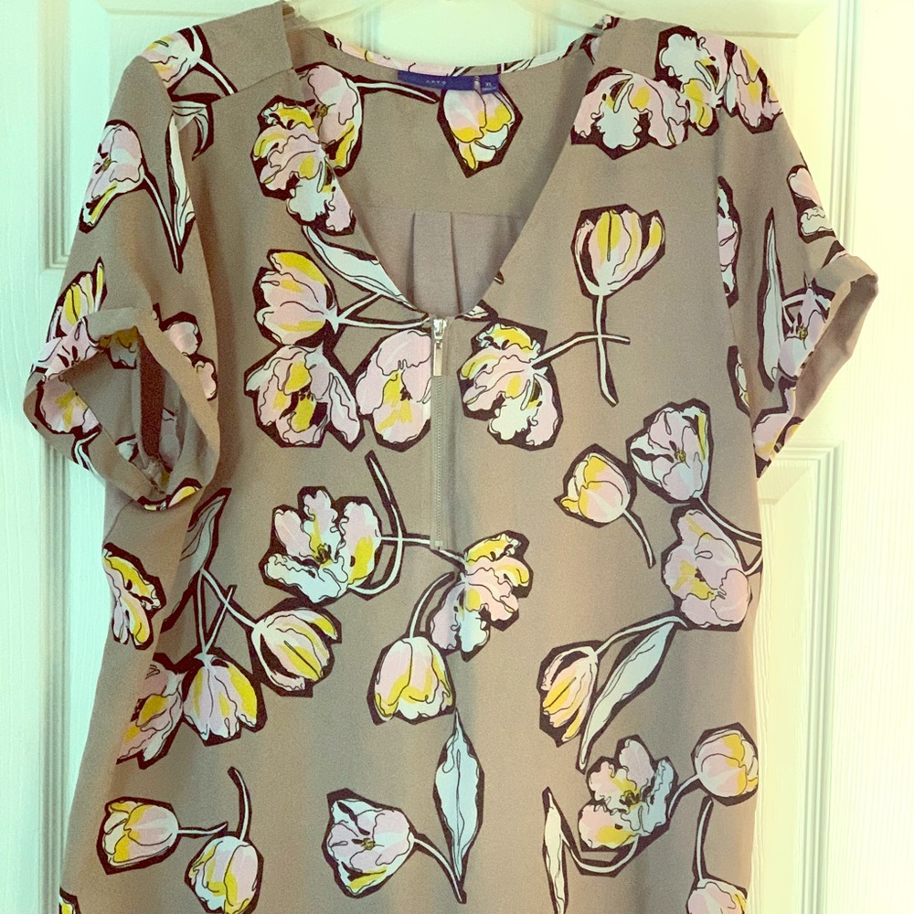 Flowered blouse
